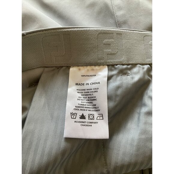 FootJoy size 36 Men's Lightweight Performance 9" Golf Shorts - Picture 5 of 5